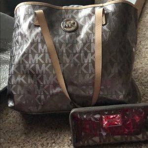Michael Kors Jet Set and Wallet